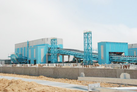 珠海高欄港區神華煤炭儲運中心一期工程鋼結構項目
